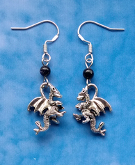 Dragon Bead Earring