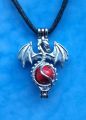 Dragon Pendant with Gemstone